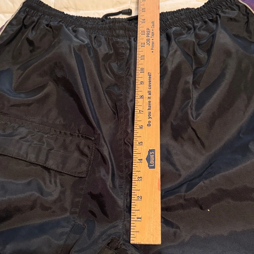 Xelement Mens Sz XL Advanced Motorcycle Gear Heat Protection Pants Black Purple